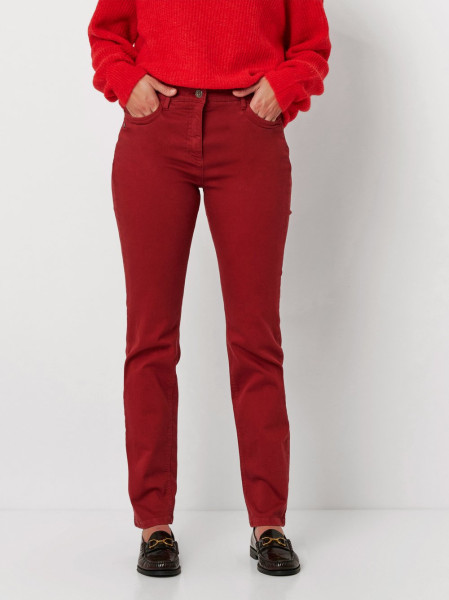 TONI Fashion Style »be loved« red Slim-Fit Jeans mit hohem Bund Verkauf