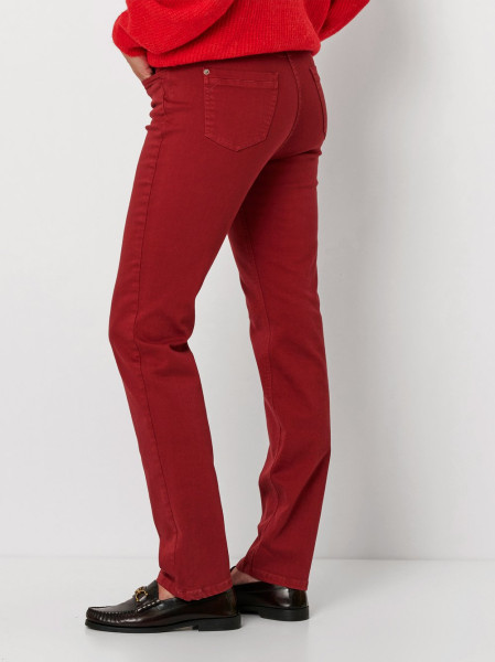 TONI Fashion Style »be loved« red Slim-Fit Jeans mit hohem Bund Verkauf