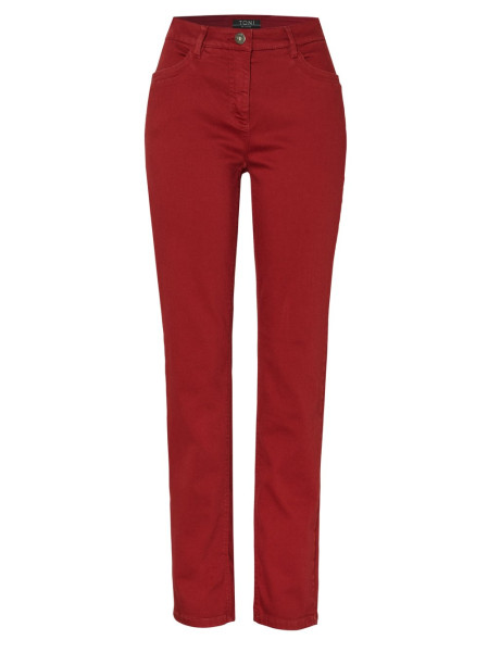 TONI Fashion Style »be loved« red Slim-Fit Jeans mit hohem Bund Verkauf