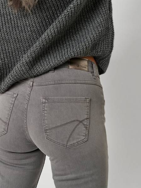 TONI Fashion Style »Perfect Shape« grey Slim-Fit Jeans mit Shapingeffekt Angebote