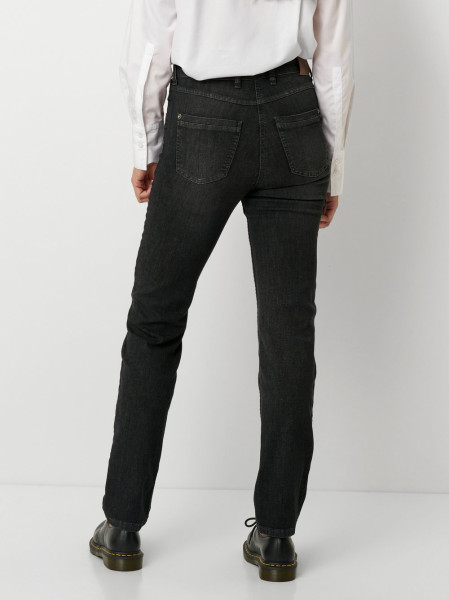 TONI Fashion Style »be loved« dark grey Slim-Fit Jeans mit hohem Bund Sonderangebot der Fabrik