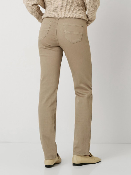 TONI Fashion Style »Liv« taupe Gefärbte Regular-Fit Jeans Auslauf