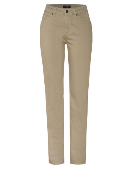 TONI Fashion Style »Liv« taupe Gefärbte Regular-Fit Jeans Auslauf