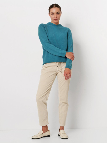 TONI Fashion Style »Helene« petrol Feinstrick-Pulli mit Turtleneck 50% Rabatt mit kostenlosem Versand