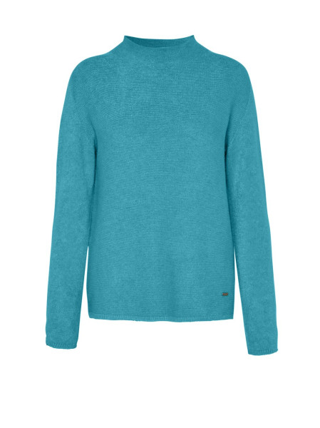 TONI Fashion Style »Helene« petrol Feinstrick-Pulli mit Turtleneck 50% Rabatt mit kostenlosem Versand