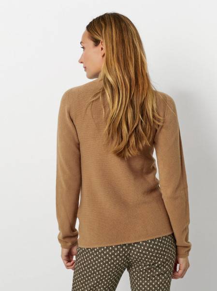 TONI Fashion Style »Helene« brown Feinstrick-Pulli mit Turtleneck im Angebot