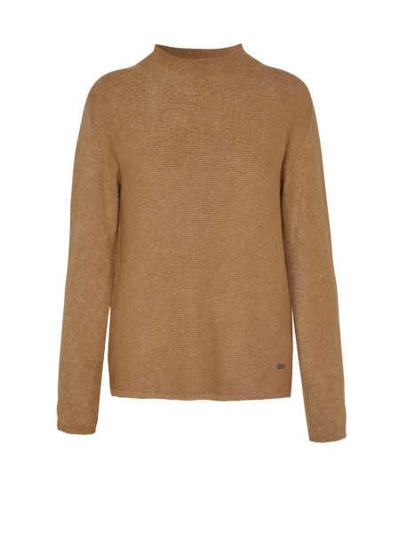 TONI Fashion Style »Helene« brown Feinstrick-Pulli mit Turtleneck im Angebot