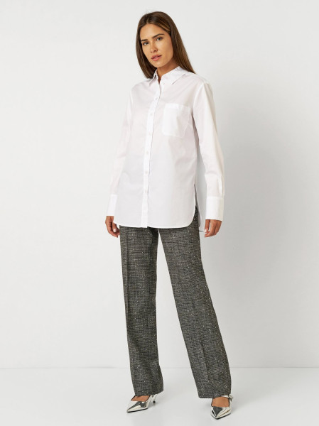 TONI Fashion Style »Alma« white Weiße Hemdbluse Schlussverkauf