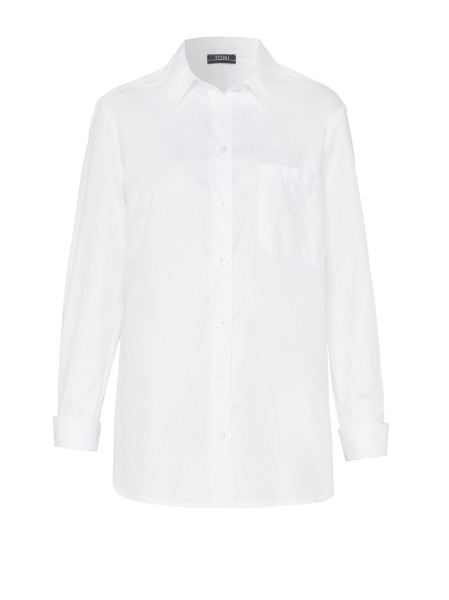 TONI Fashion Style »Alma« white Weiße Hemdbluse Schlussverkauf