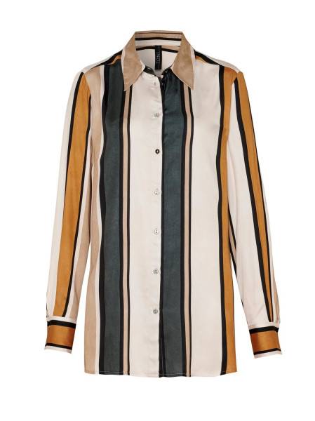 TONI Fashion Style »Coco« multicolour camel Zarte Streifenbluse Fabrikverkauf