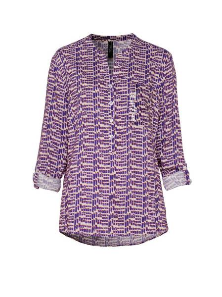 TONI Fashion Style »Bella« multicolour purple Gemusterte Schlupfbluse Meist gekauft