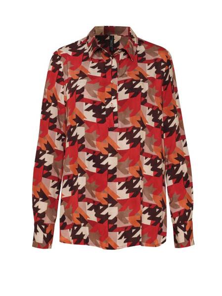 TONI Fashion Style »Celina« multicolour red Bluse mit Hahnentritt Outlet