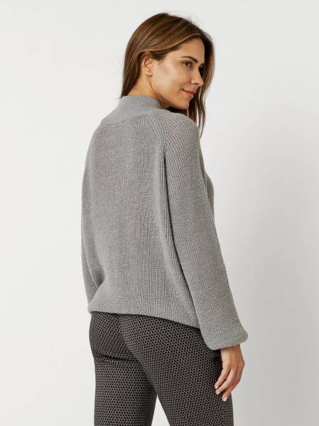 TONI Fashion Style »Insa« grey Strickpulli mit Stehkragen Angebote
