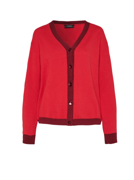 TONI Fashion Style »Ivette« red Roter Cardigan Günstiger Verkauf