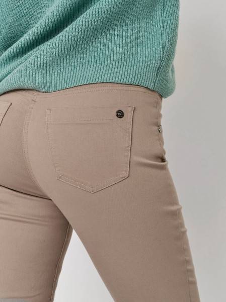 TONI Fashion Style »be loved« taupe Slim-Fit mit hohem Bund Outlet