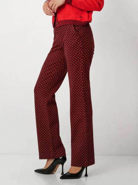 TONI Fashion Style »Jenny« red Gemusterte Wide Leg Hotsell