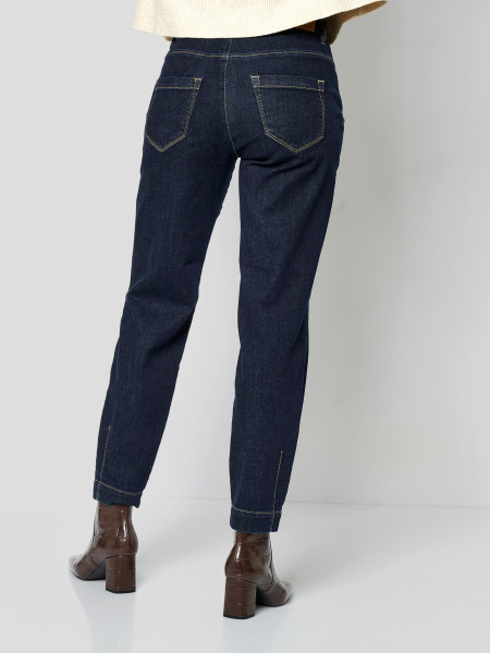 TONI Fashion Style »Liv« dark blue Karottenjeans mit Details Auslauf