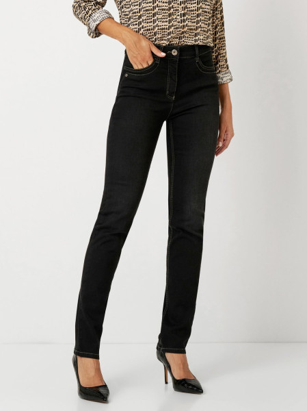 TONI Fashion Style »be loved« black Slim-Fit Jeans mit hohem Bund Verkauf
