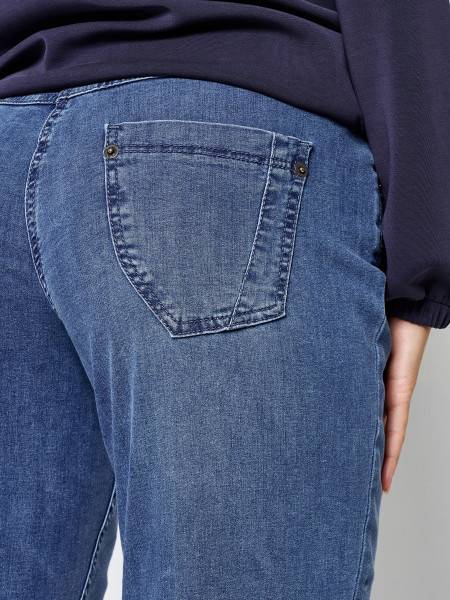 TONI Fashion Style »Honey« blue used Entspannte Basic-Jeans Angebote