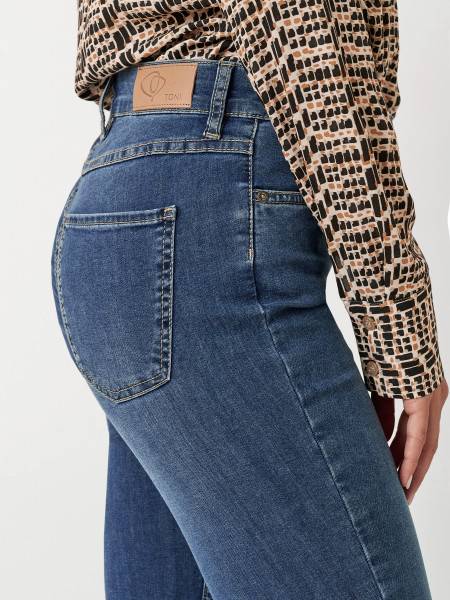 TONI Fashion Style »be loved« blue used Slim-Fit Jeans mit hohem Bund Hotsell