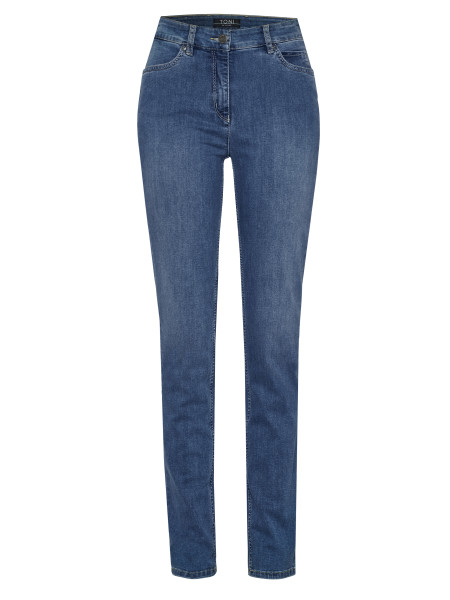 TONI Fashion Style »be loved« blue used Slim-Fit Jeans mit hohem Bund Hotsell