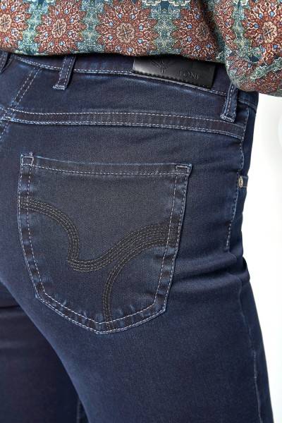 TONI Fashion Style »Perfect Shape« dark blue Dunkle Basic-Shapingjeans im Angebot