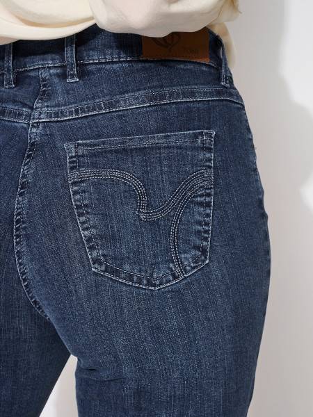 TONI Fashion Style »Perfect Shape« mid blue used Jeans mit Shapingeffekt Günstiger Verkauf