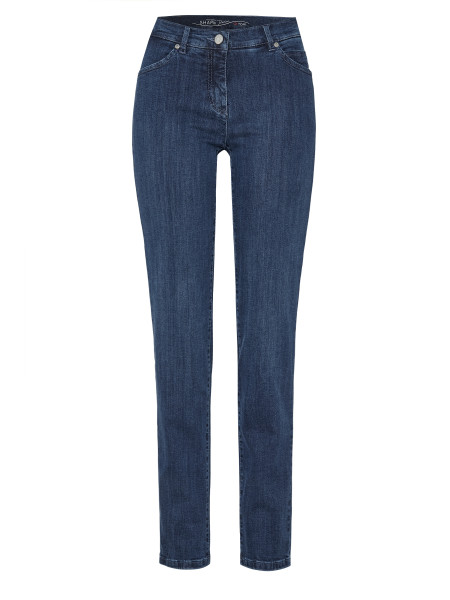 TONI Fashion Style »Perfect Shape« mid blue used Jeans mit Shapingeffekt Günstiger Verkauf