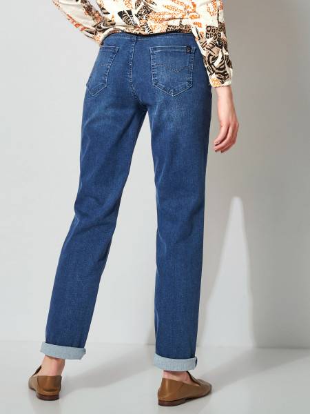 TONI Fashion Style »Liv« mid blue used Regular-Fit Jeans Fabrikverkauf