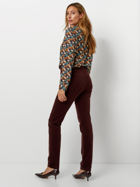 TONI Fashion Style »be loved« dark red Cordhose mit hohem Bund Auslauf