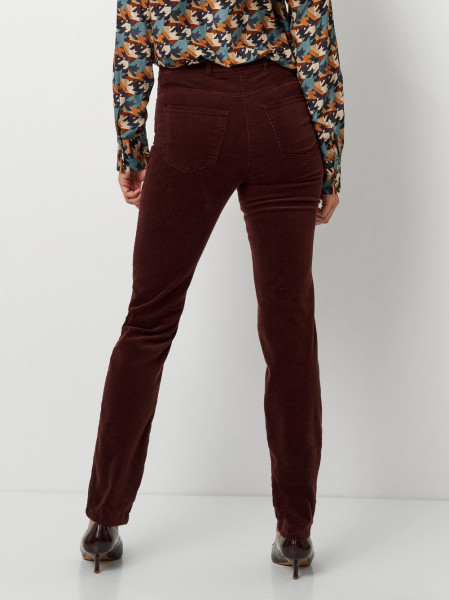 TONI Fashion Style »be loved« dark red Cordhose mit hohem Bund Auslauf
