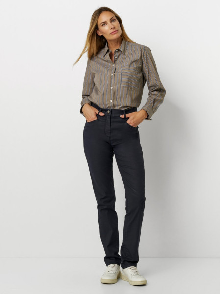 TONI Fashion Style »be loved« dark blue Slim-Fit in Lederoptik Verkauf