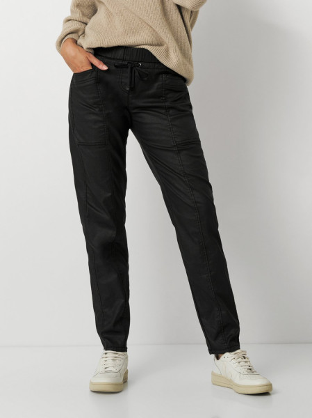 TONI Fashion Style »Sue« black Jogpants in Lederoptik Top Angebot