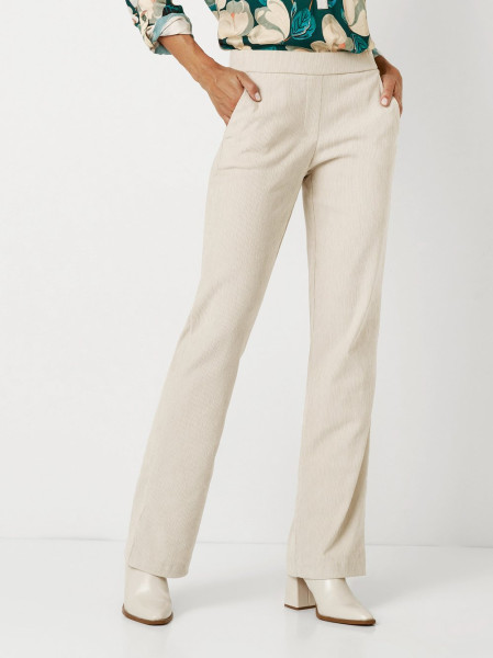 TONI Fashion Style »Jenny« ecru Wide Leg aus Cord im Angebot