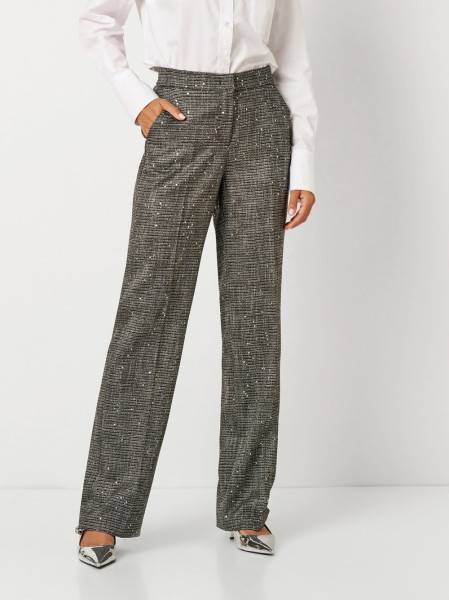 TONI Fashion Style »Luisa« silver/black Glamouröse Hose mit Pailletten Meist gekauft