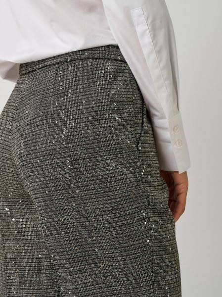 TONI Fashion Style »Luisa« silver/black Glamouröse Hose mit Pailletten Meist gekauft