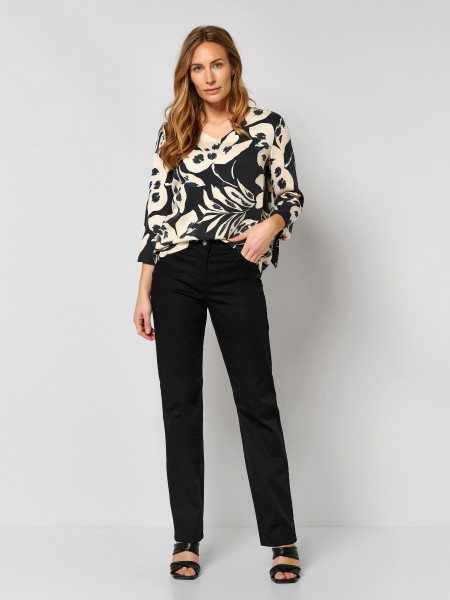 TONI Fashion Style »Honey« black Farbechte Basic-Hose Blitzverkäufe