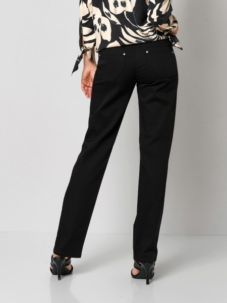 TONI Fashion Style »Honey« black Farbechte Basic-Hose Blitzverkäufe
