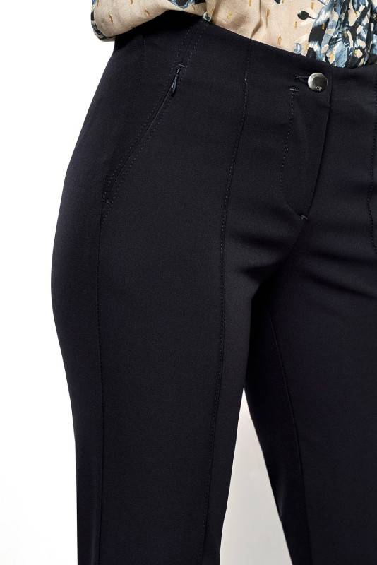 TONI Fashion Style »Alessa« dark blue Businesshose aus Techno-Stretch Auslauf