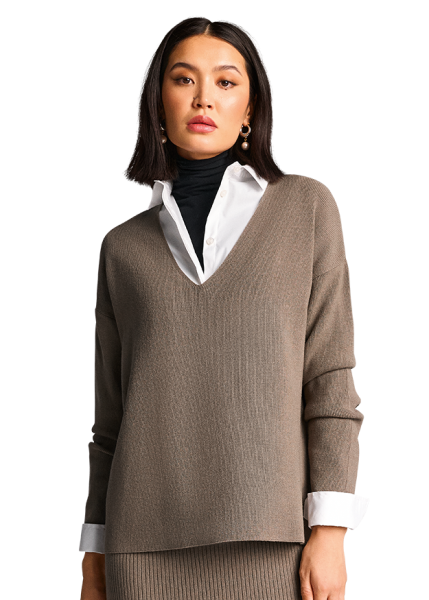 Riani PULLOVER MIT V-AUSSCHNITT Fabrikverkauf