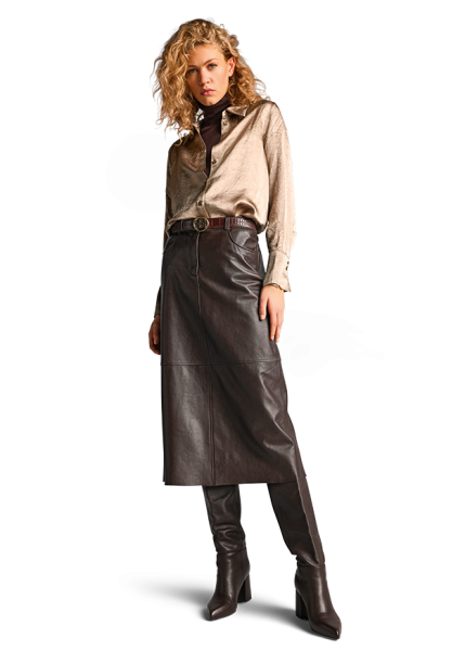 Riani BLUSE AUS CRASH SATIN
