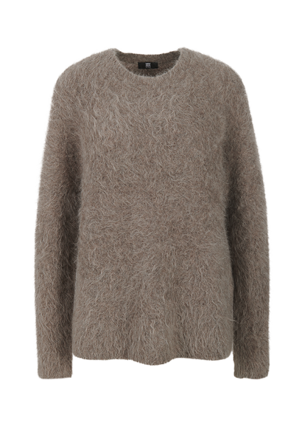 Riani RUNDHALS-PULLOVER AUS FURRY KNIT Günstiger Verkauf