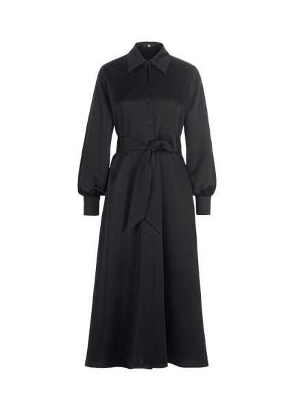 Riani MIDIKLEID AUS LOGO JACQUARD Blitzverkäufe