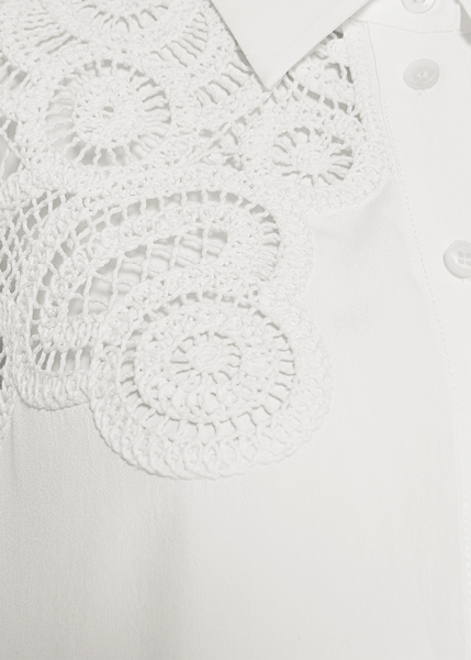 Riani BLUSE MIT MACRAMÉ-STICKEREI Blitzverkäufe
