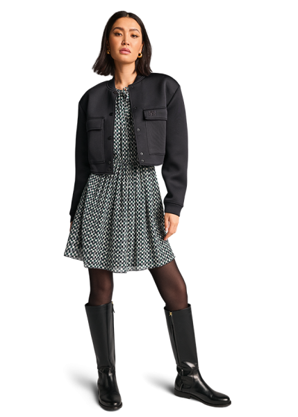 Riani KLEID MIT CHECKERS PRINT Angebote
