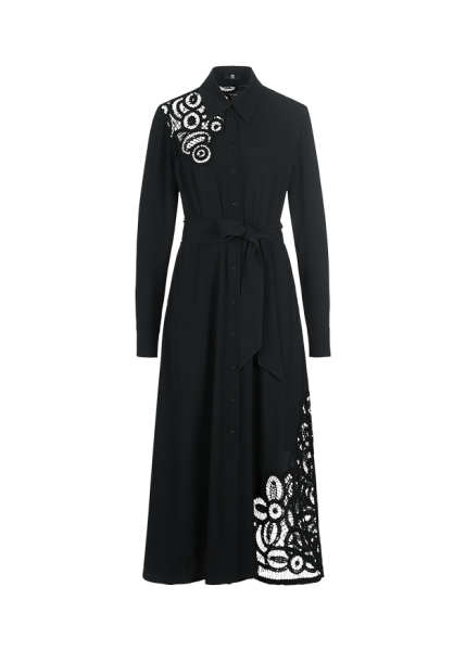 Riani KLEID MIT MACRAMÉ-STICKEREI Hotsell