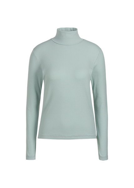 Riani ROLLKRAGEN-SHIRT AUS RIB JERSEY Sonderangebot