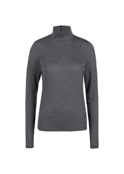 Riani STEHKRAGEN-SHIRT AUS GLAM GREY JERSEY Saisonschlussverkauf