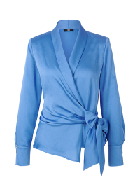 Riani WICKELBLUSE AUS HAMMERED SATIN Bestseller