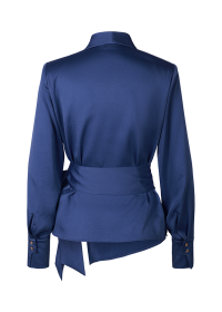 Riani WICKELBLUSE AUS HAMMERED SATIN Saisonale Angebote